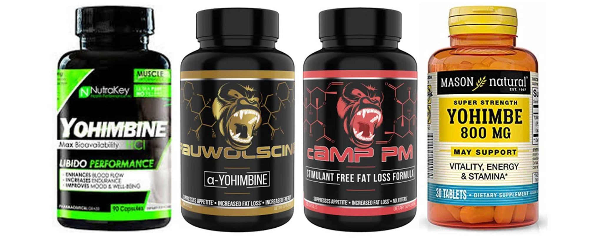 OTC YOHIMBINE BOTTLES